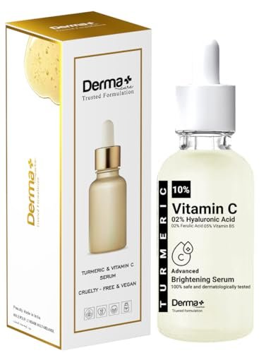 Derma+ Cure Clear Dark Spot 10% Vitamin C face serum | Blemishes | Acne Spot | Uneven Skintone | Pigmentation| 30ML| Pack of 1